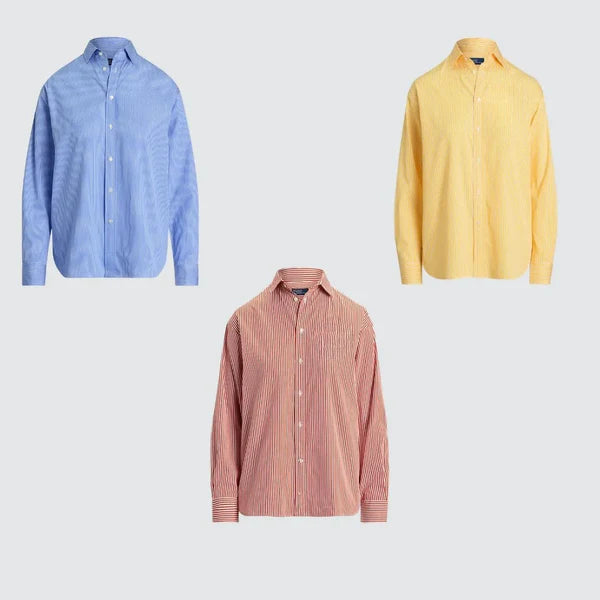 ACHETEZ 1, RECEVEZ 3 ! CHEMISE RAYÉE CLASSIQUE